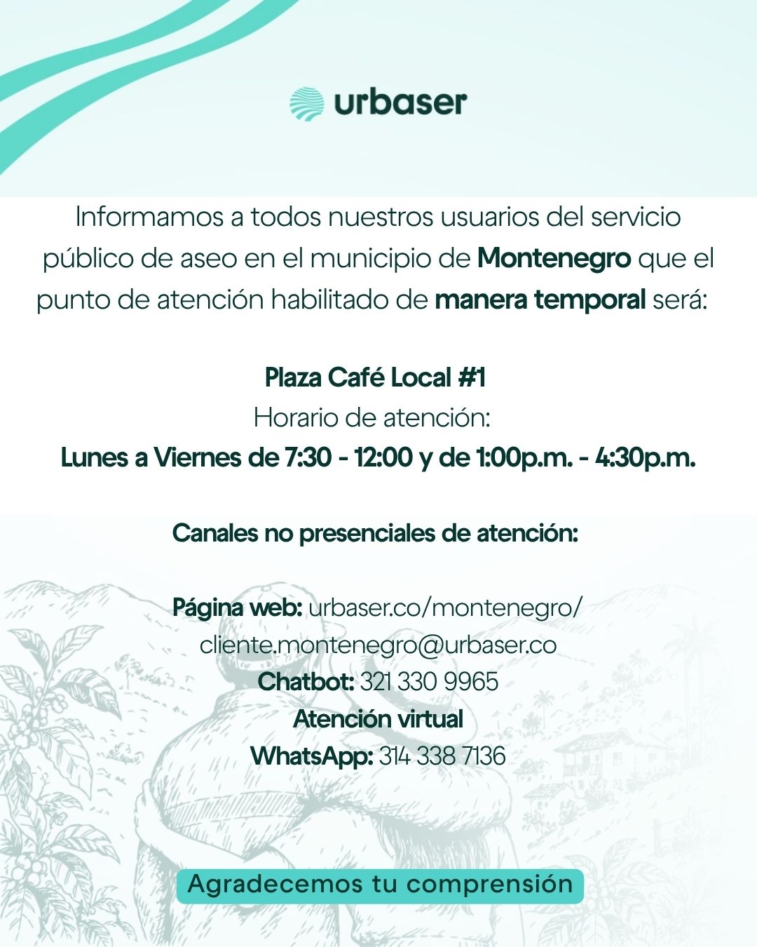 Información importante