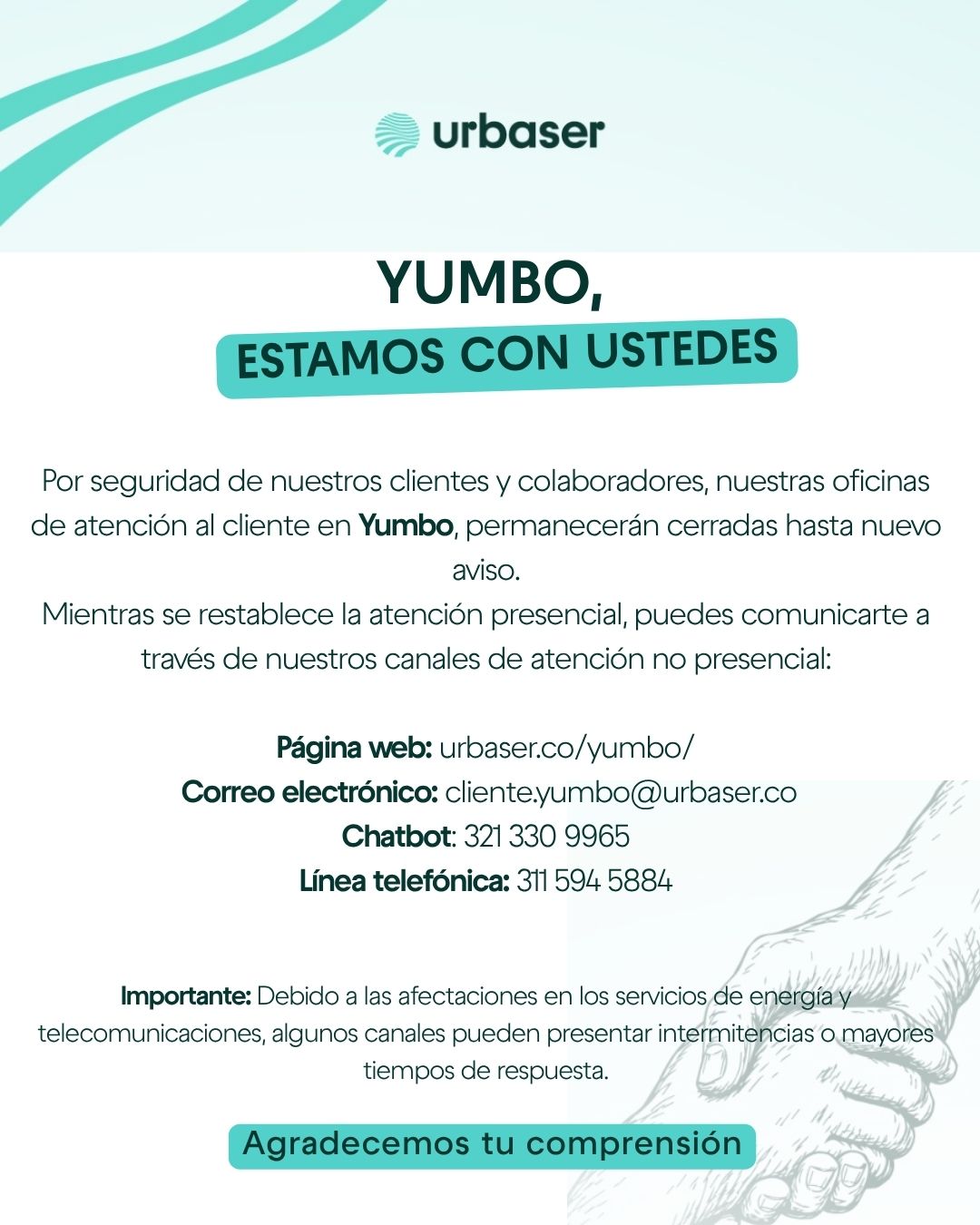 Información importante
