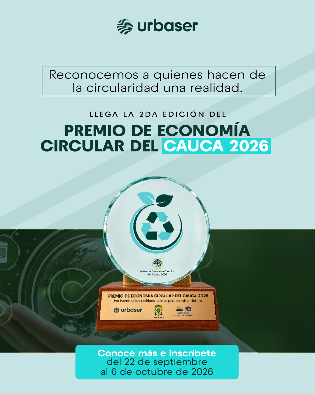 Premio Economía Circular Cauca 2026